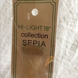 Sepia new hair extension hi light